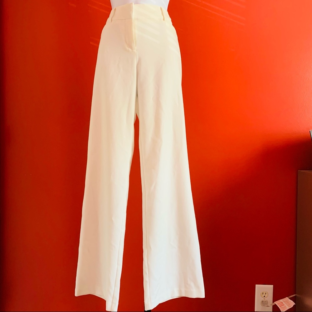 Women’s White Wide Leg Pants